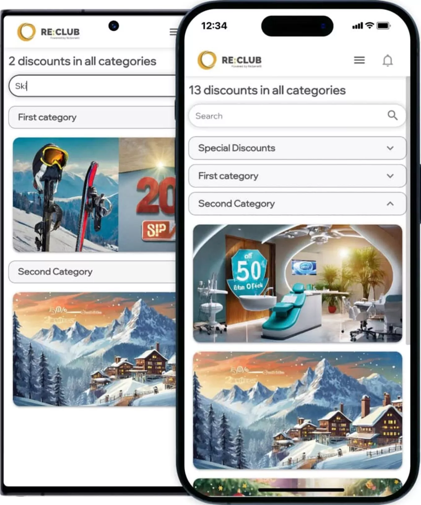 Скрийншот от платфората Re:Club 