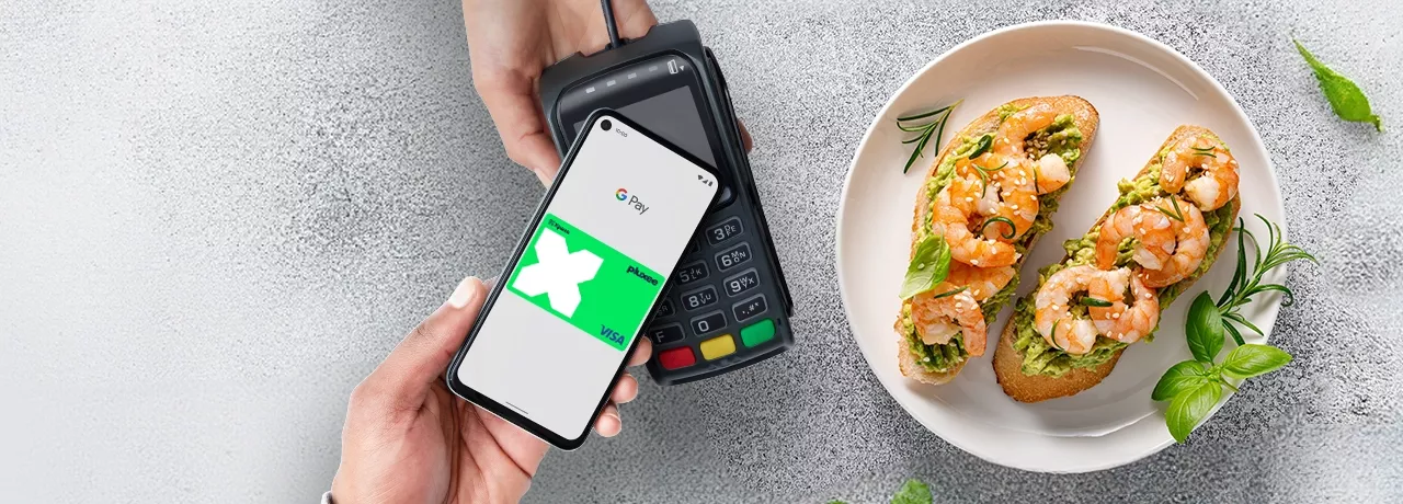 Плащане с Google Pay с карта Pluxee
