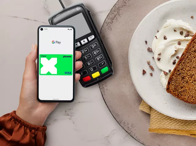 Плащане с карта Плъкси през Google Pay