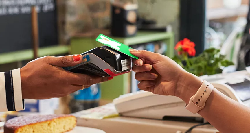Плащане с карта за храна Плъкси