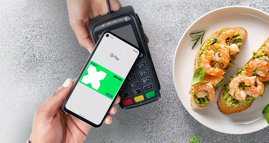Плащане с Google Pay с карта Pluxee