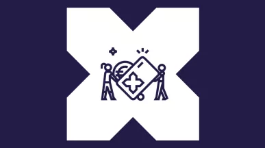 Пиктограма на двама души и карта